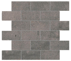 Emser Cogent 12"x12" Mosaic 2"x4" Gray