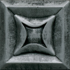 Daltile Anthology Armor 2" X 2" Deco Star Forged Steel