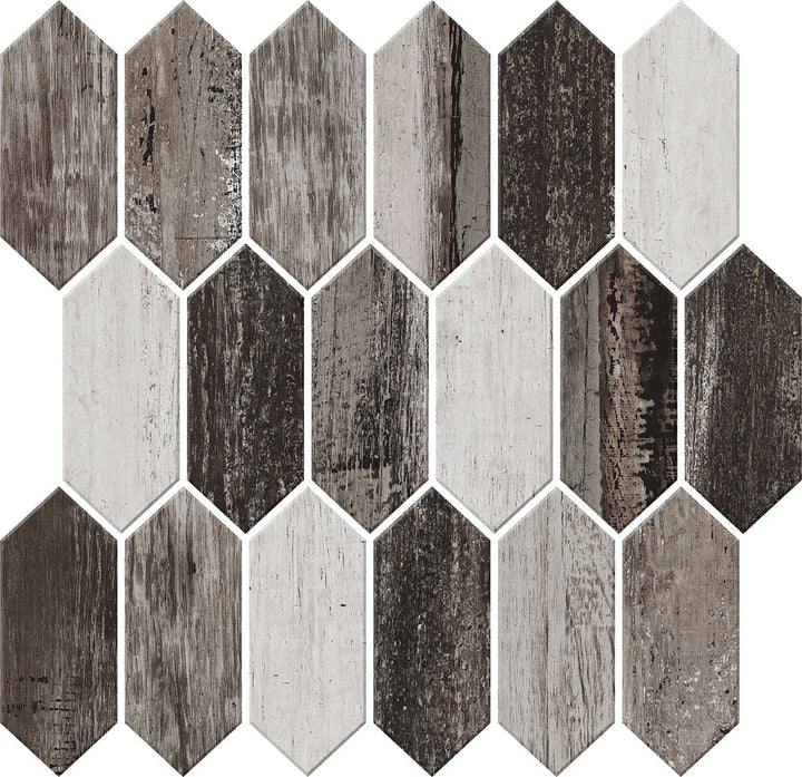 Daltile Cinematic 2" X 5" Mosaic Drama