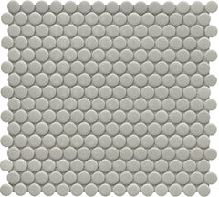Emser Influence 11"x12" Penny Round Mosaic 1"x1" Polished Fawn