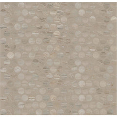 Daltile Famed 11" X 13" Mosaic Penny Rounds Luxe