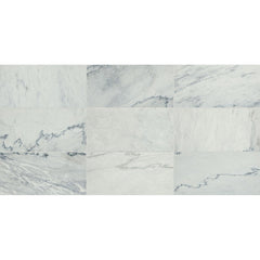 Daltile  Raine 12" X 24" Honed Stratus White