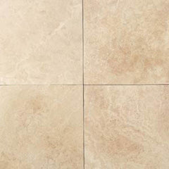 Daltile Travertine 16" X 16" Tumbled Mediterr Ivory