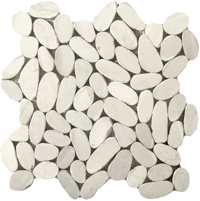Emser Flat Venetian 12"x12" Mosaic 2"x2" Ivory